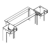 Chatsworth Products 12393 Rack Radius Drop for Single Sided Vertical Cabling Section